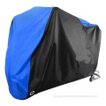 Segurança respirável poliéster azul -motocicleta capa